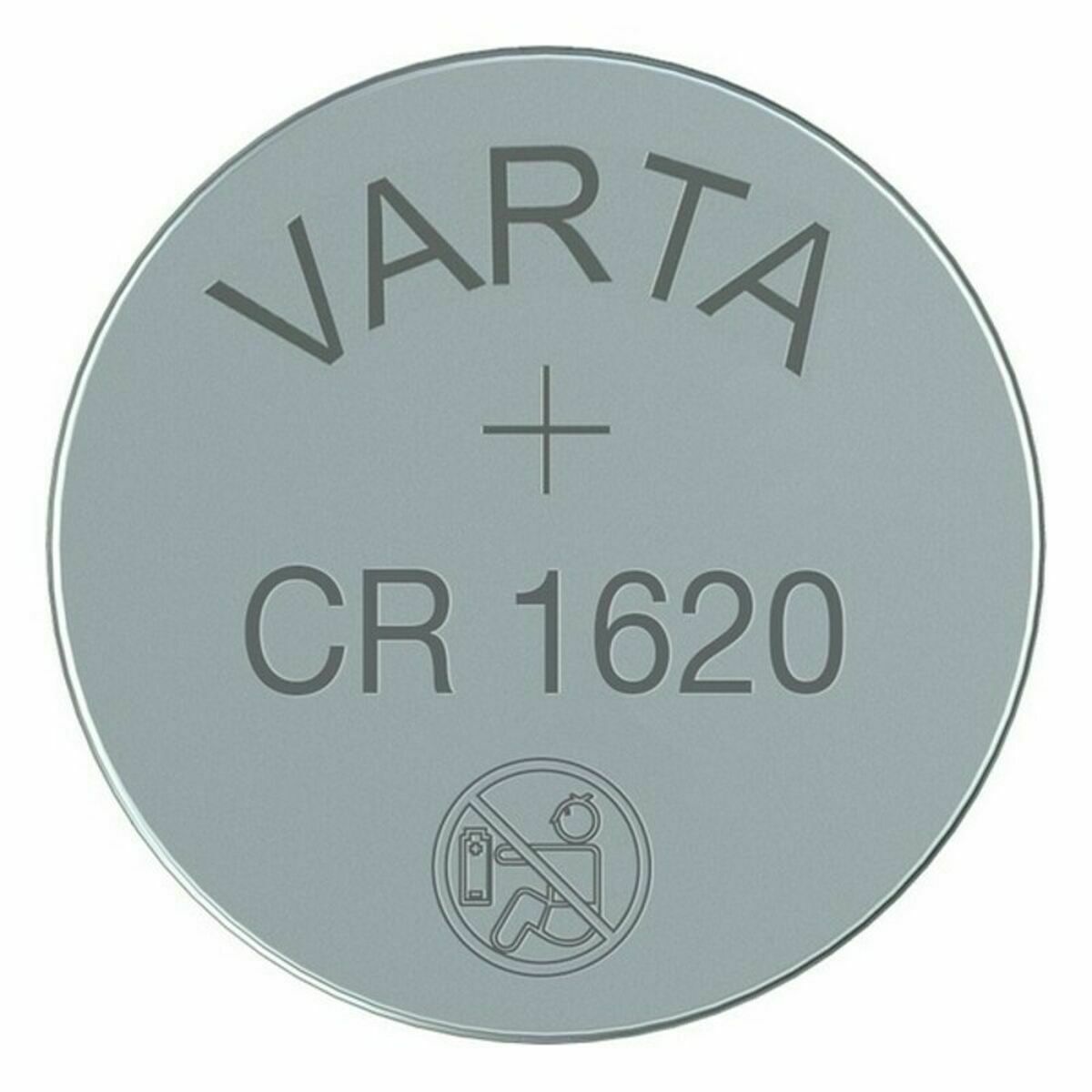 Литиевая батарейка таблеточного типа Varta CR 1620 CR1620 3 V 70 mAh 1.55 V-3