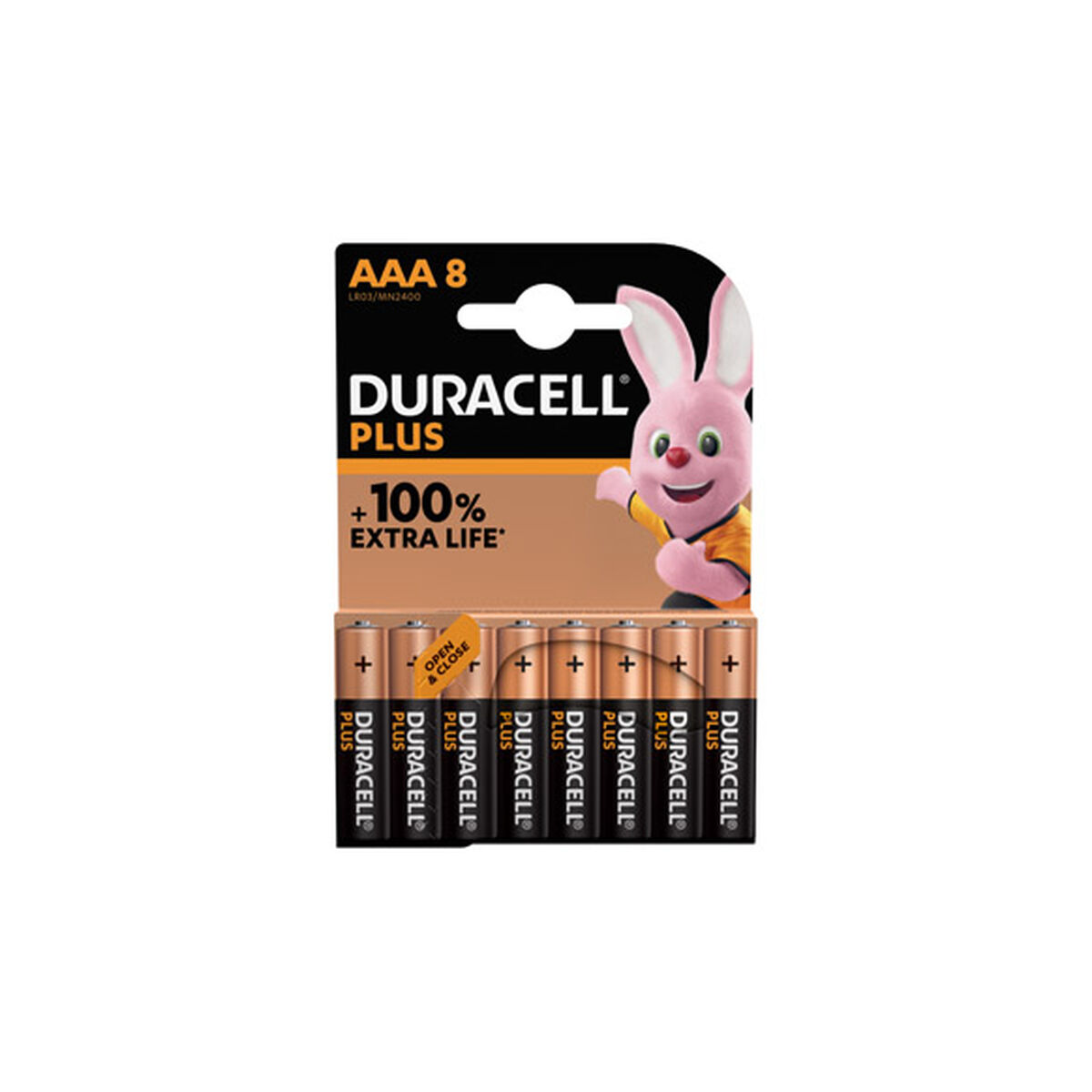 Батарейки DURACELL AAA LR03 (10 штук)-2