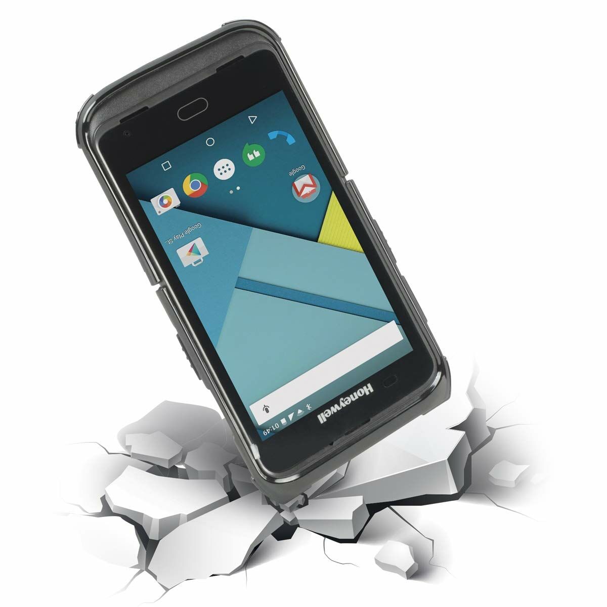 Чехол для мобильного телефона Mobilis 052021 Honeywell Dolphin CT40 5 Чёрный-2