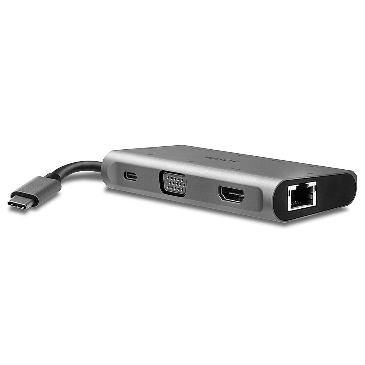 USB-разветвитель LINDY 43278 Серый-2