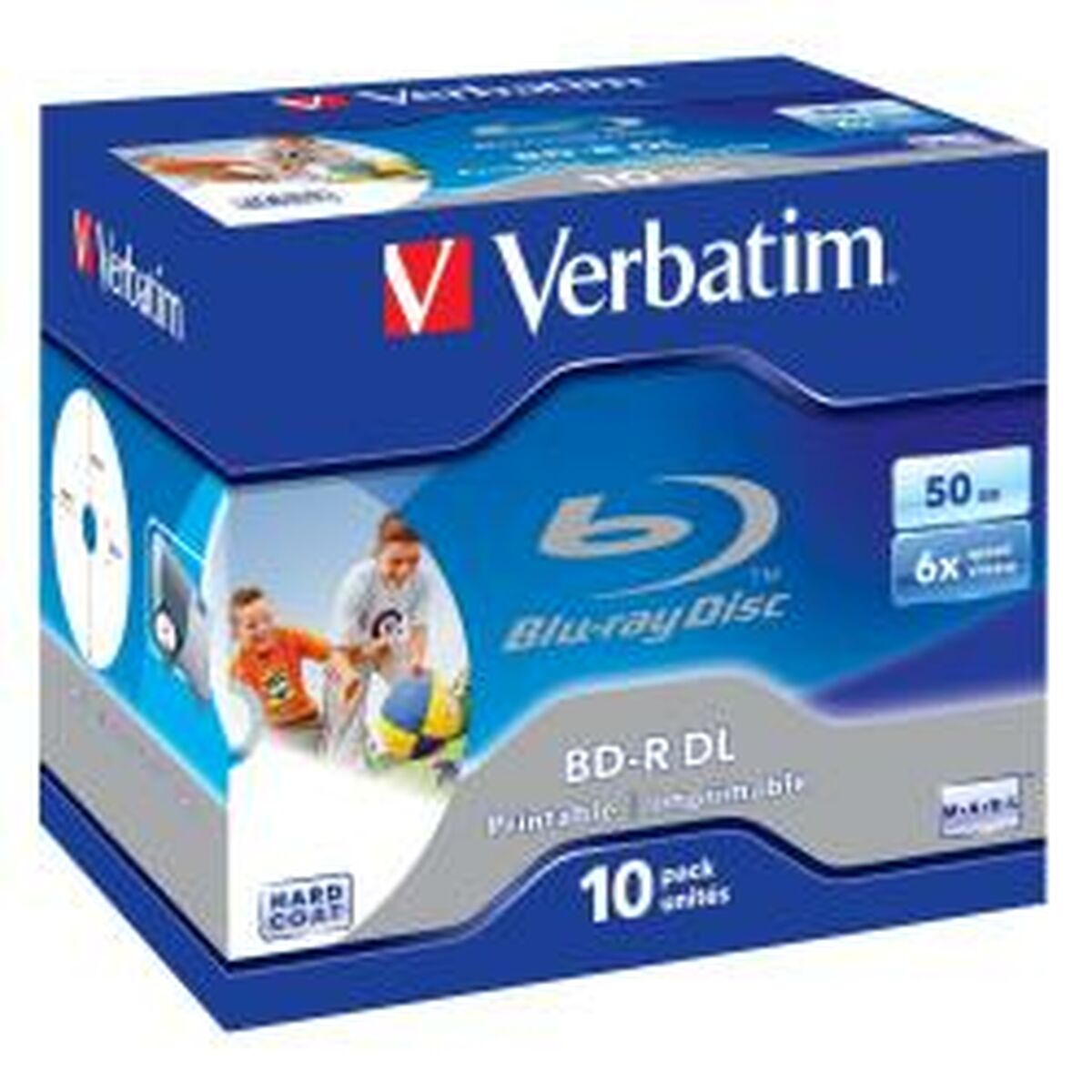 Blu-Ray BD-R Verbatim 43736 6x 50 GB 10 штук-2