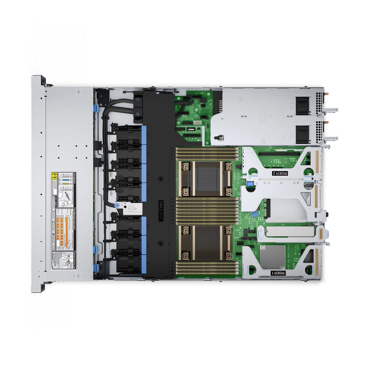 Сервер Dell 61P8P Xeon Silver 4314 16 GB RAM 480 GB SSD-3