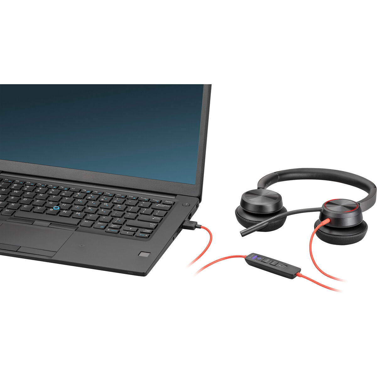 Наушники с микрофоном HP Blackwire 8225 Чёрный-2
