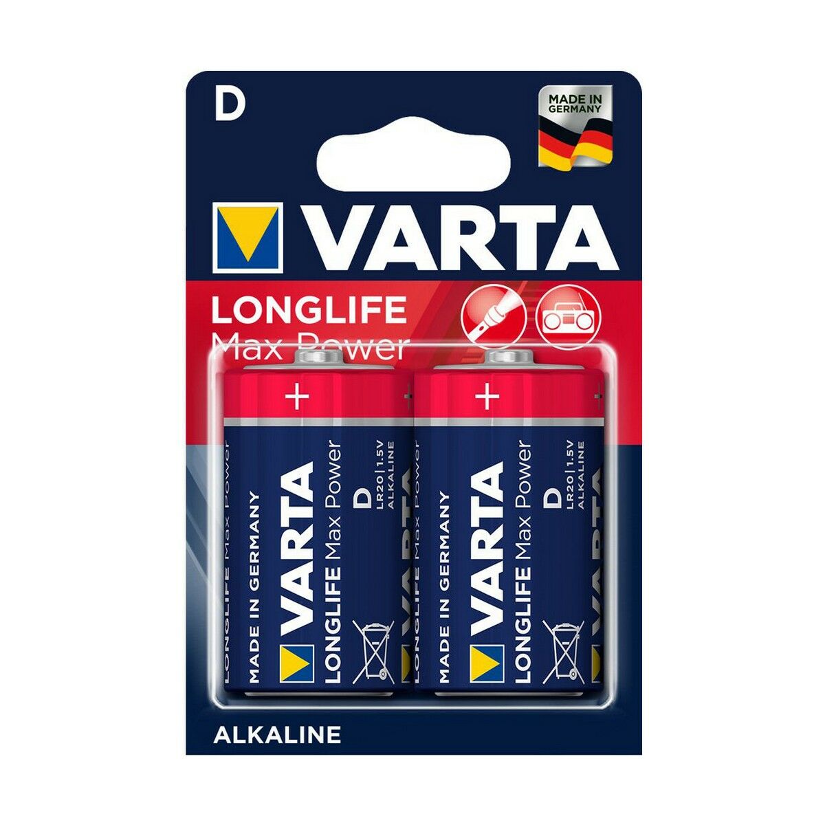 Батарейки Varta D-3