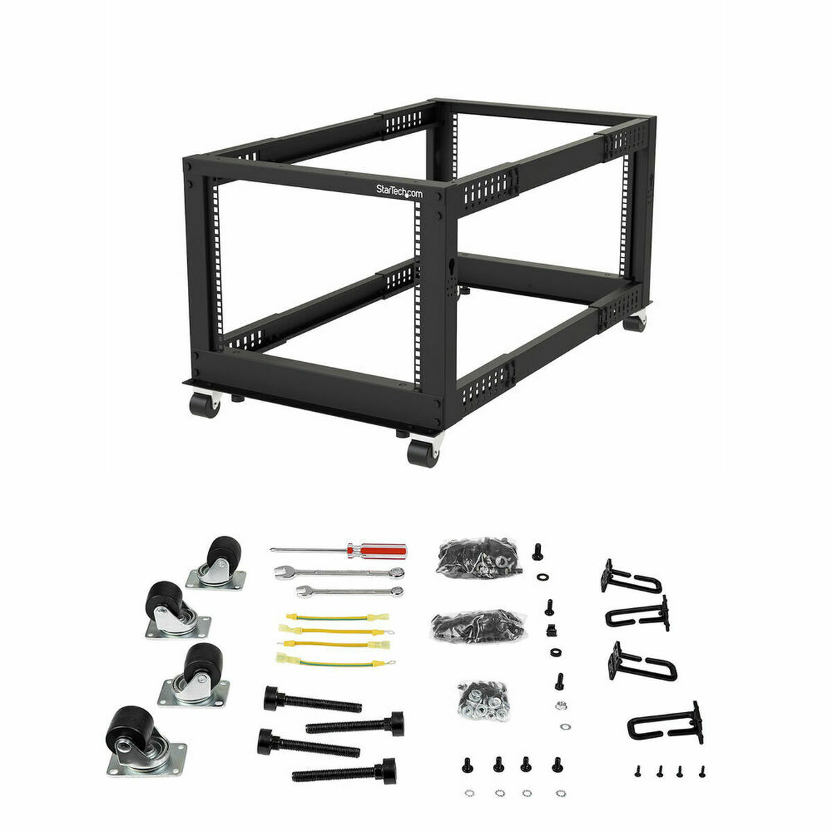 Настенный стеллаж Startech 4POSTRACK12U-2