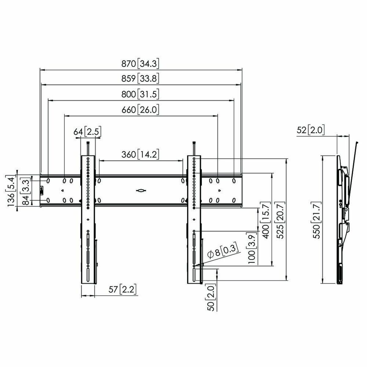 Подставка для ТВ Vogel's PFW 6810-2