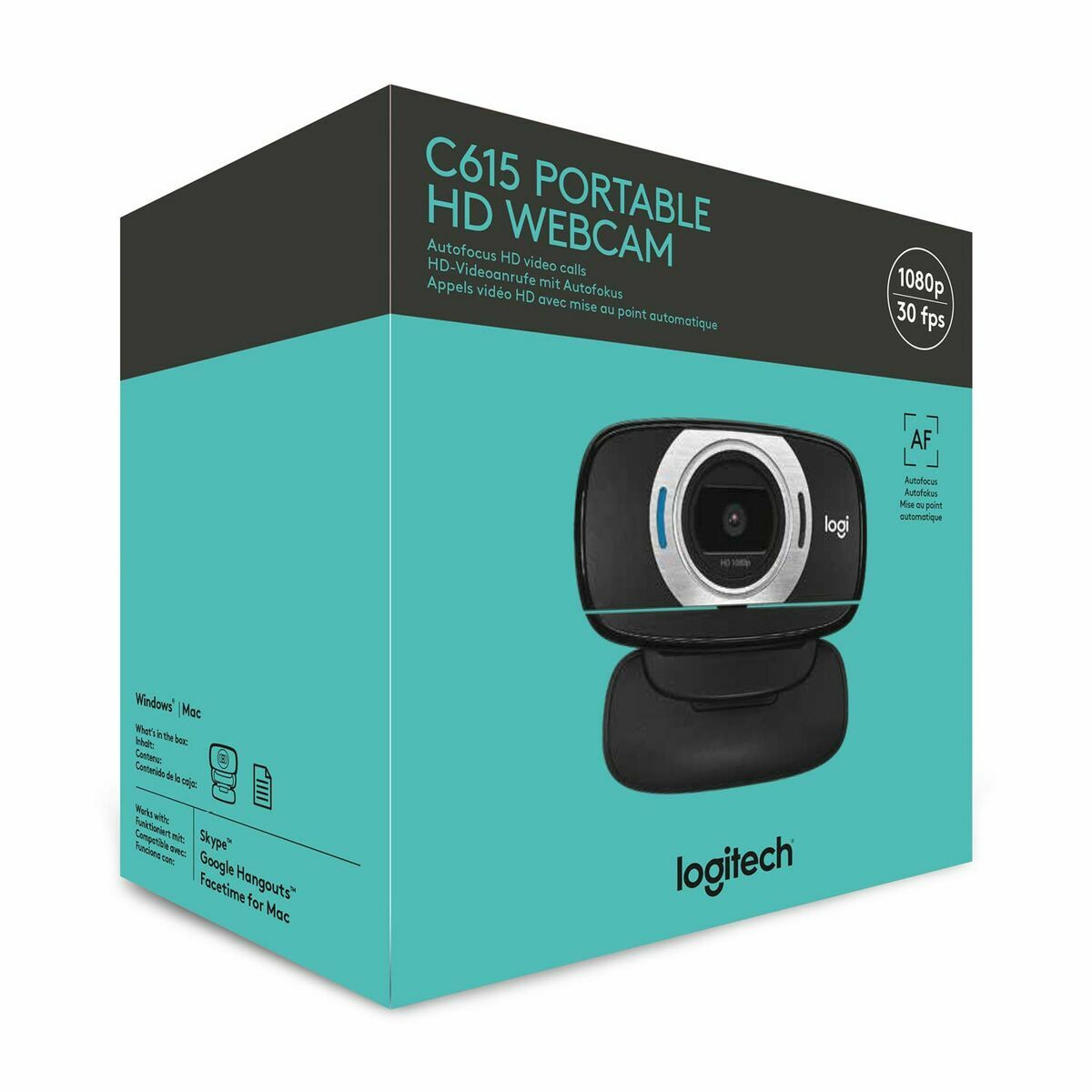 Logitech C615 8MP/2MP Webcam-3