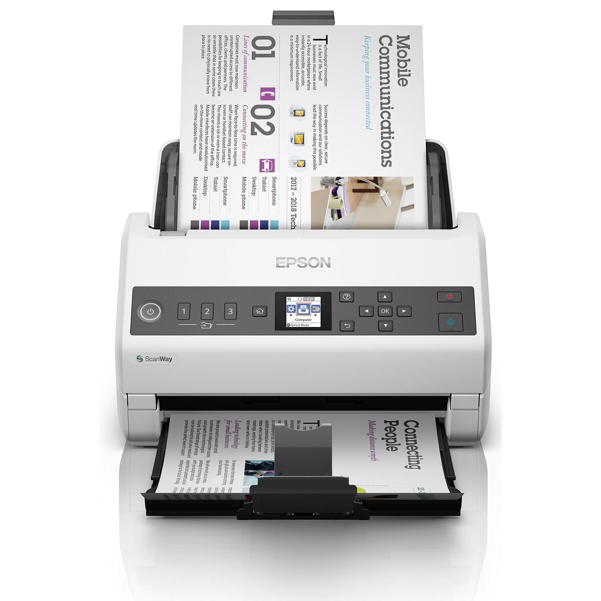 Двухсторонний сканер с Epson WorkForce DS-730N-3