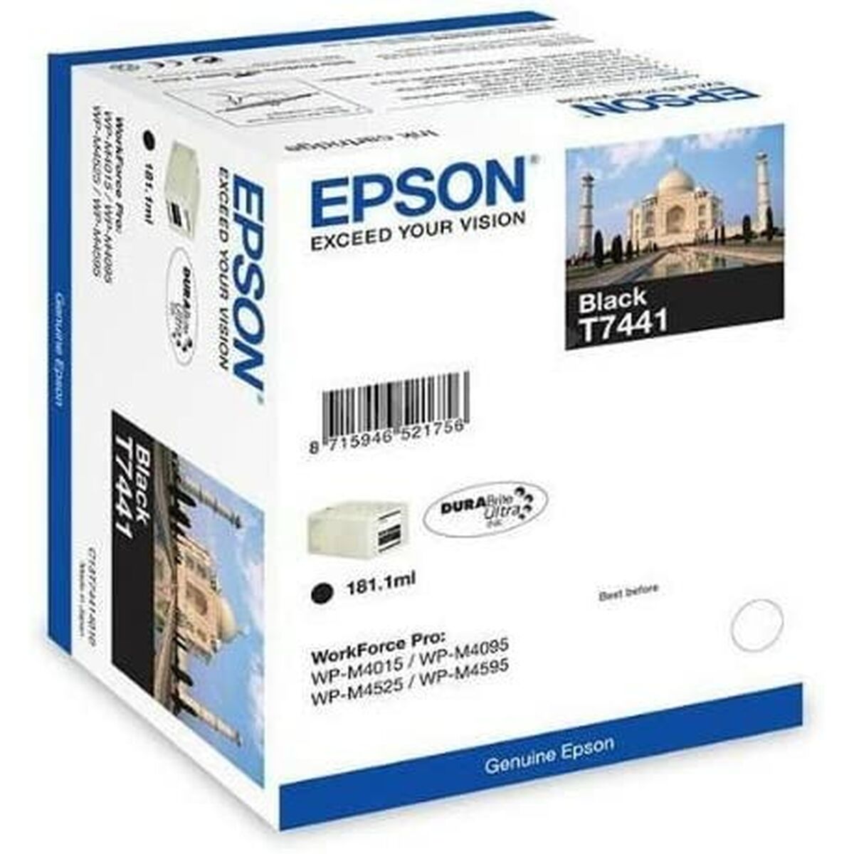 Epson Αρχικό φυσίγγιο μελάνης C13T74414010 μαύρο-2