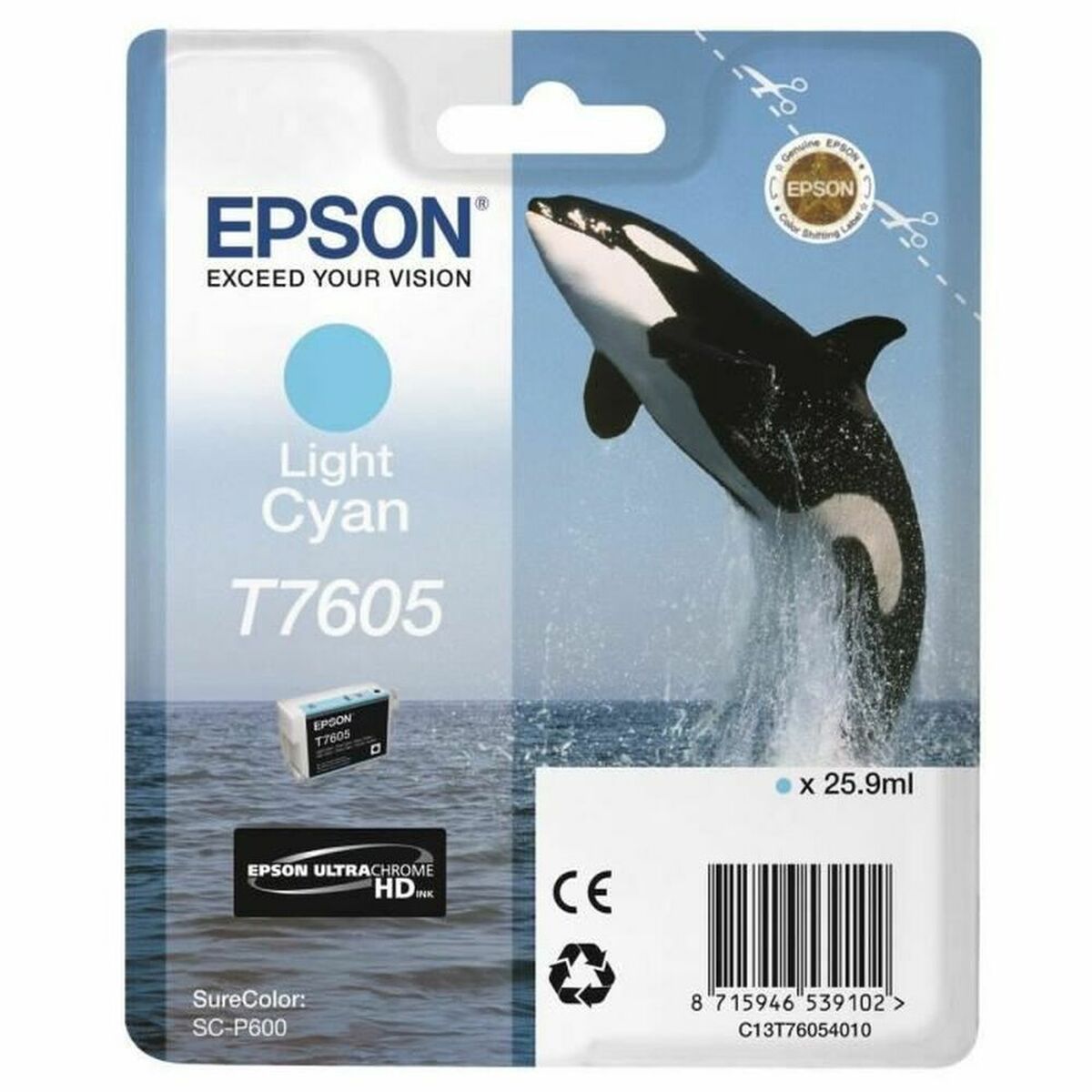 Картридж з оригінальними чорнилом Epson C13T76054010