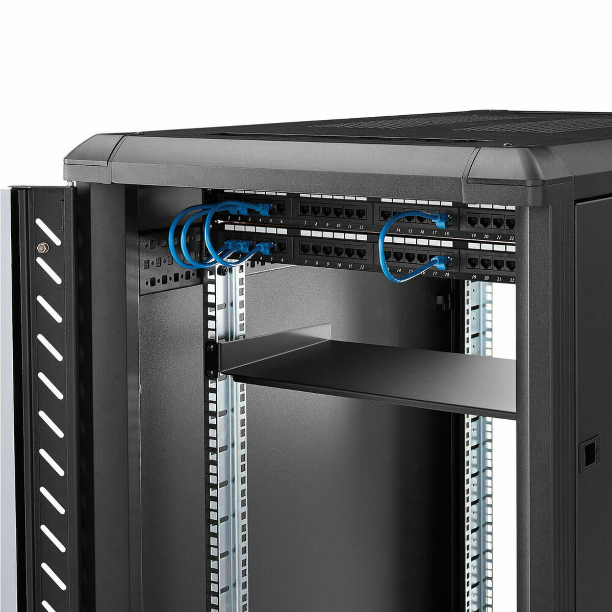 Фиксированная полка для стеллажа Startech CABSHELF1U10-3
