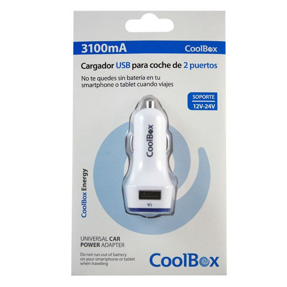 Автомобильное зарядное устройство CoolBox COO-CDC215-4