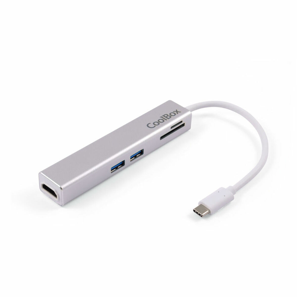 Докстанция CoolBox COO-DOCK-02 Белый Серый-2