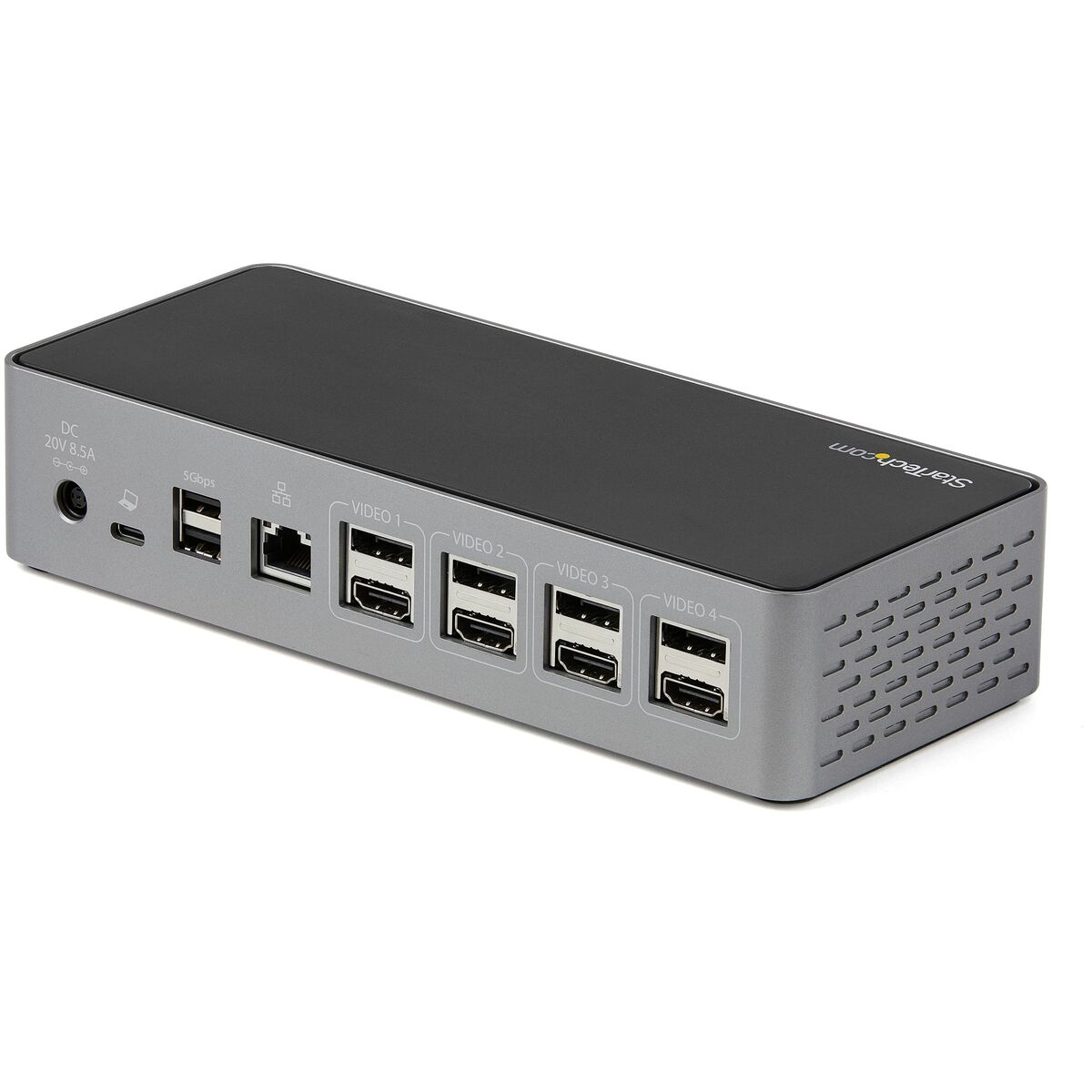 Докстанция Startech DK31C4DPPDUE Серый 100 W-4