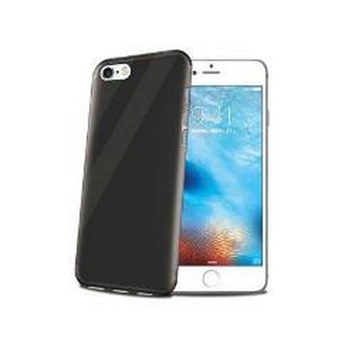 Celly GELSKIN800BK Черный ұялы телефонына арналған қаптама