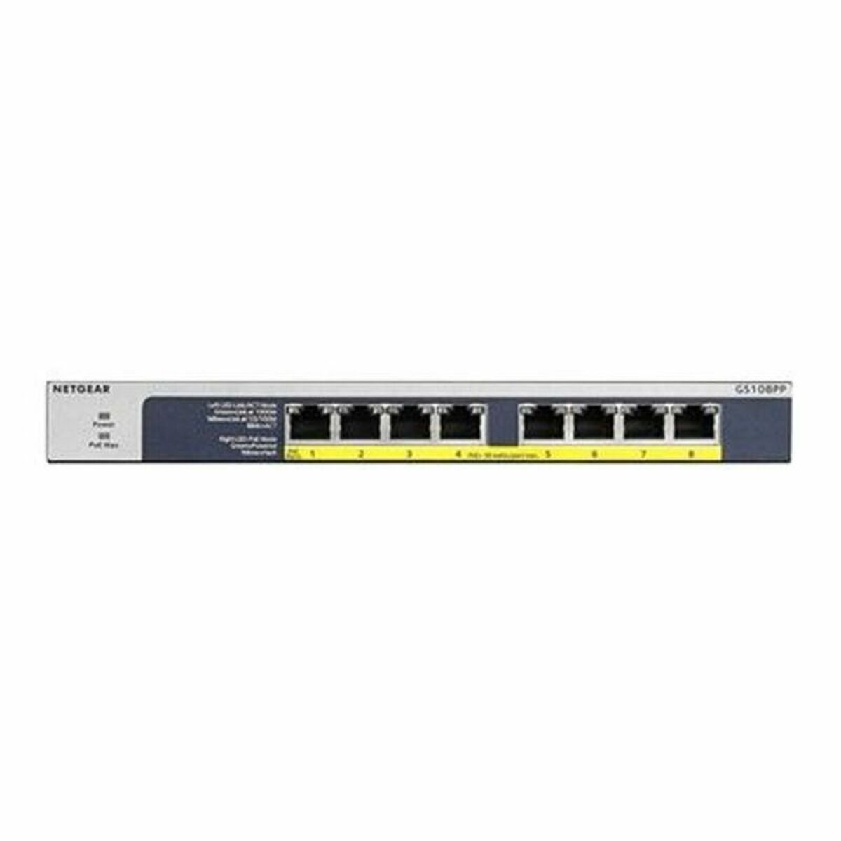 Коммутатор кабинета Netgear GS108PP-100EUS 16 Gbps-2
