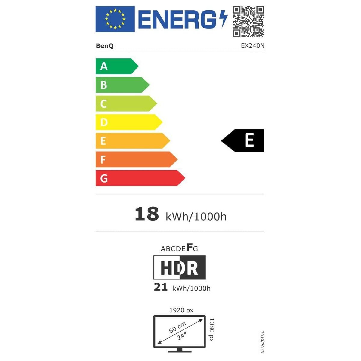 Монитор BenQ 9H.LL6LB.QBE LED 23,8-2