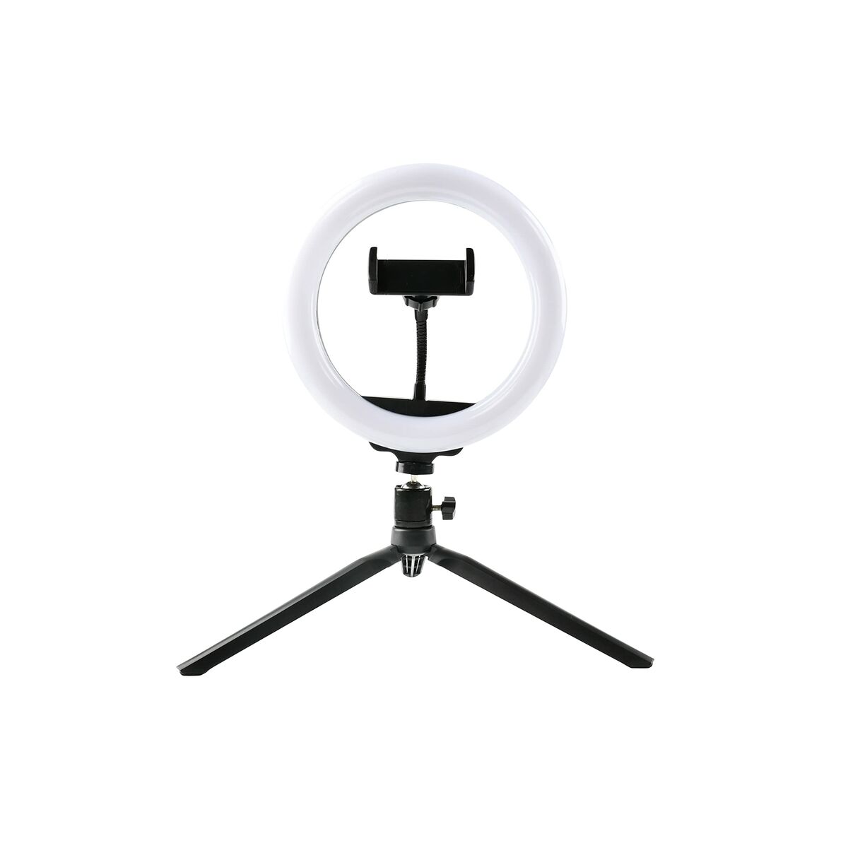 Световое кольцо для селфи со штативом и пультом Denver Electronics RLS-801-3