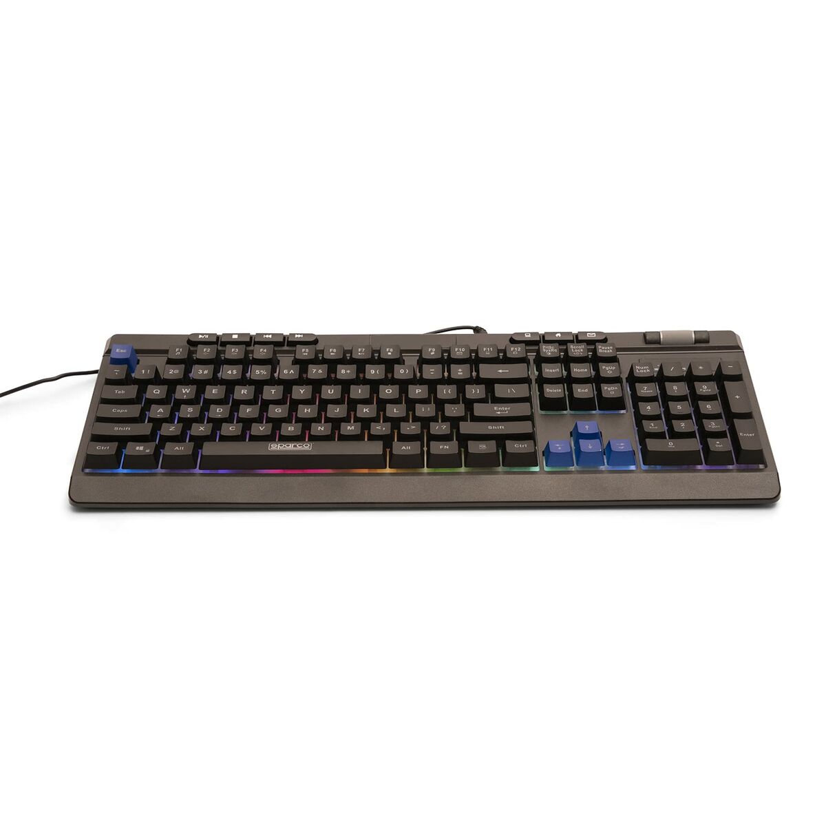 Игровая клавиатура Gaming Sparco SPMEMKEYBOARD Испанская Qwerty-4