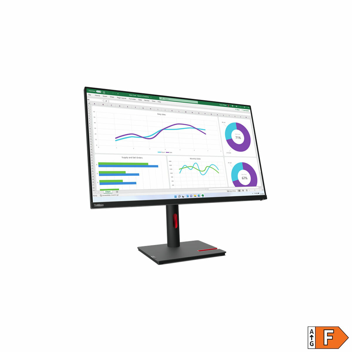 Lenovo T32P-30 4K Ultra HD 32 IPS LED Monitor-2