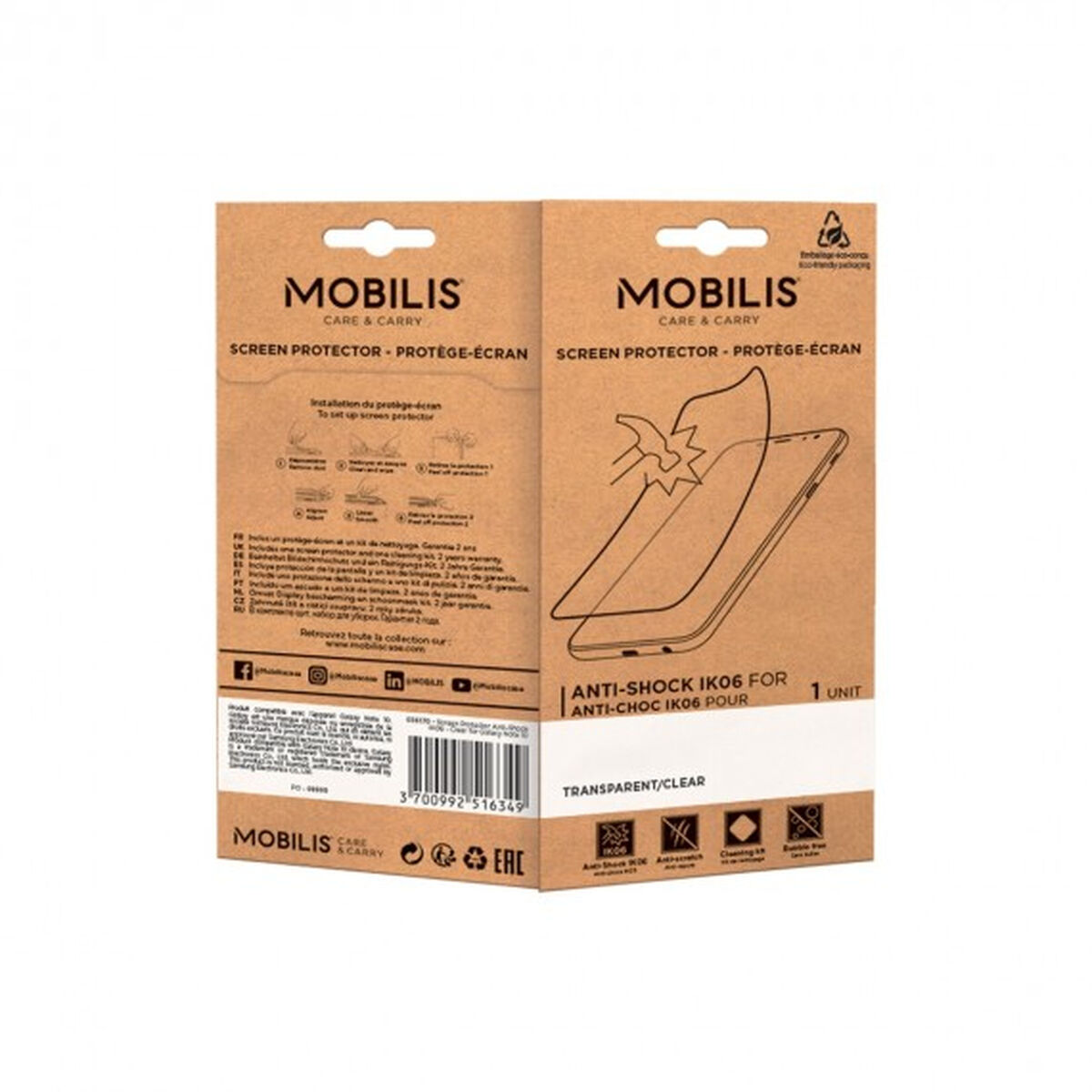 Защита для экрана для телефона Mobilis 036264 Samsung Galaxy A33 5G-2