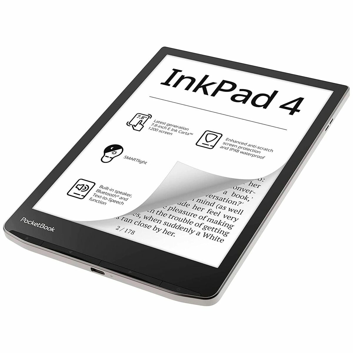 Эл. книга PocketBook InkPad 4 32 GB 7,8-2