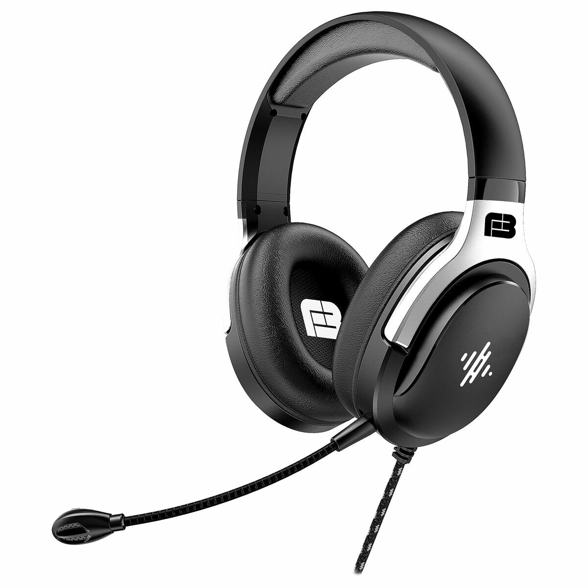 Наушники с микрофоном Esprinet 8431305032038 Чёрный-3