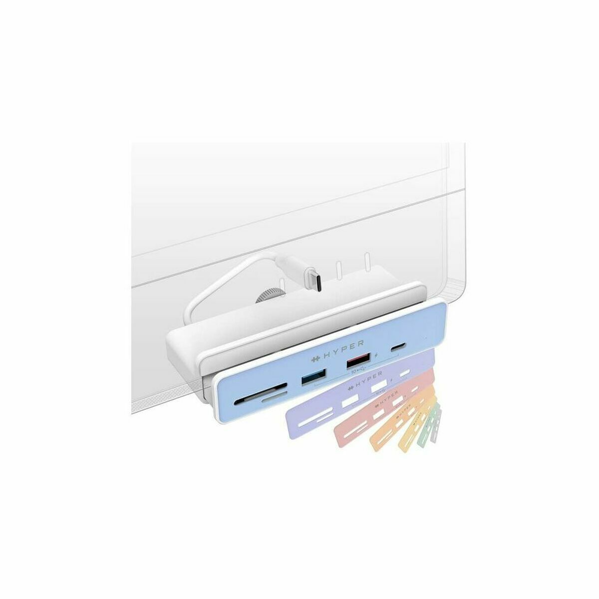 USB-разветвитель Targus HD34A8 Белый-4