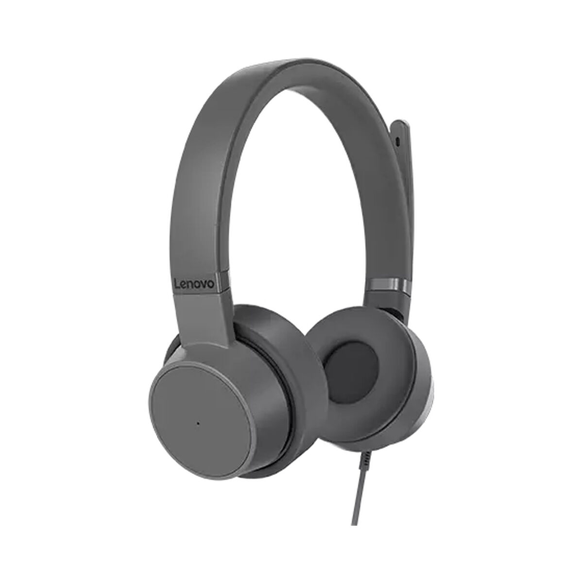 Наушники с микрофоном Lenovo Серый-2