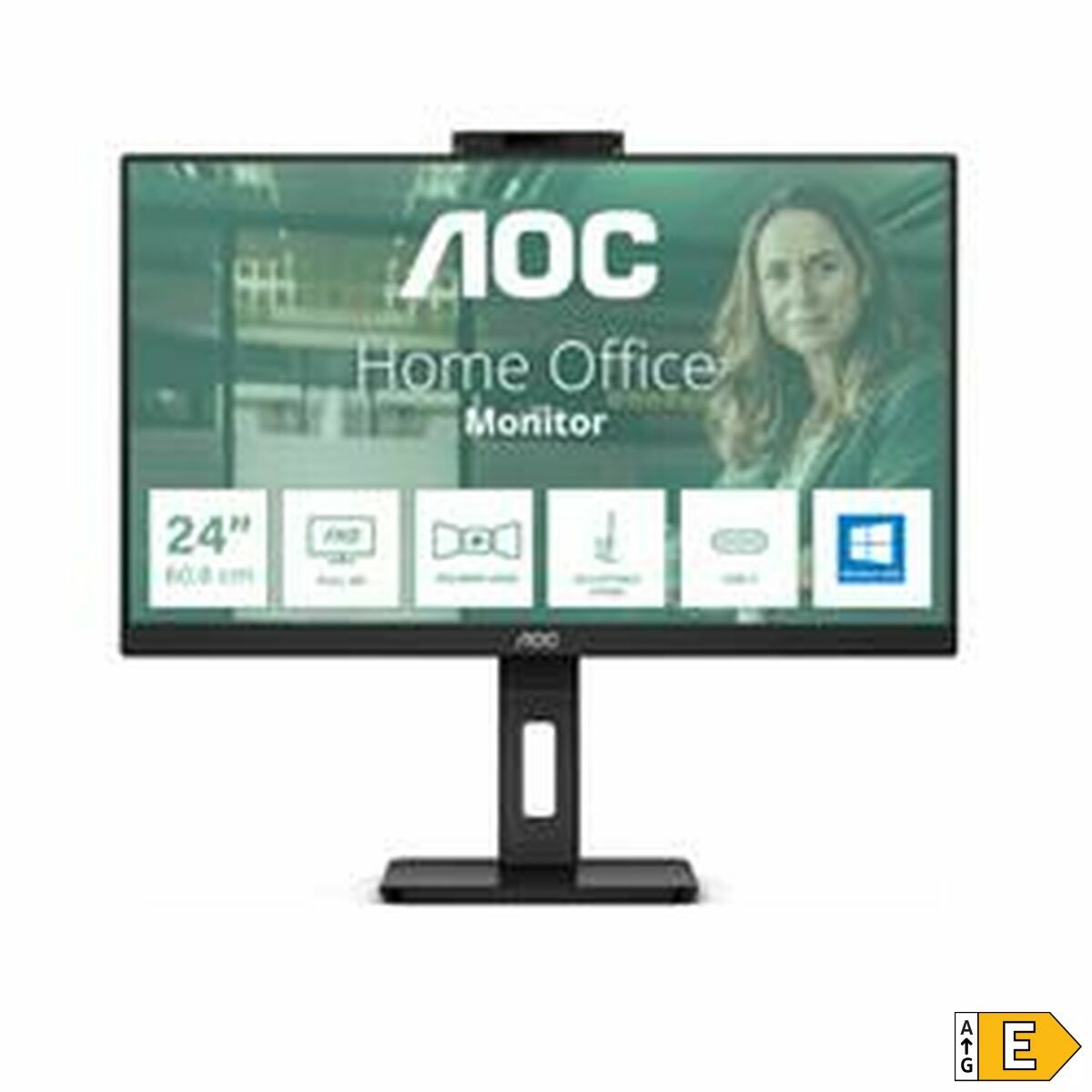AOC 24P3CW 23,8 LED IPS Flicker Free Monitor-2
