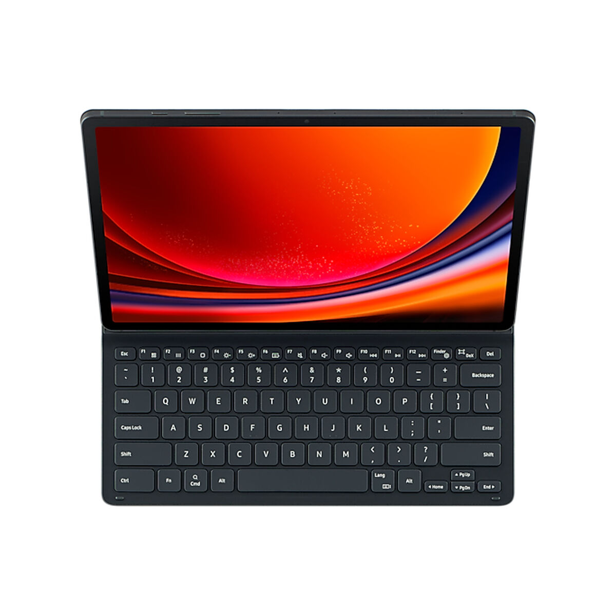 Чехол для планшета с клавиатурой Tab S9+ Samsung EF-DX810BBSGES Чёрный-2