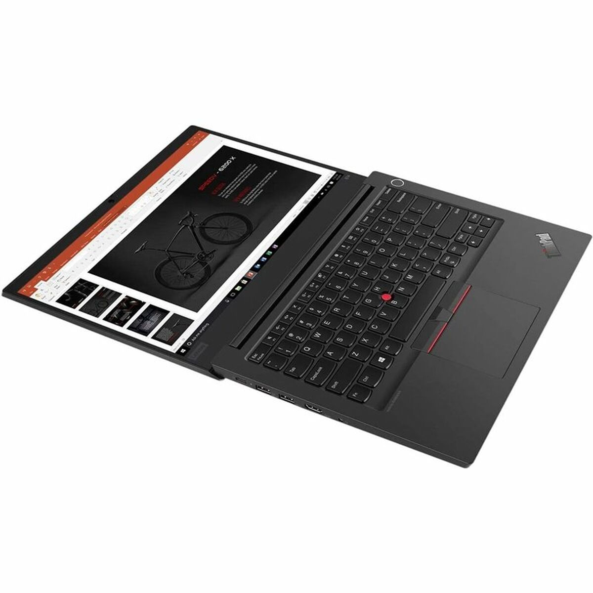 노트북 Lenovo ThinkPad E14 G2 14 I5-10310U 8GB RAM 256GB SSD 스페인어 Qwerty Black 256GB 인텔 코어 i5-1135g7-2