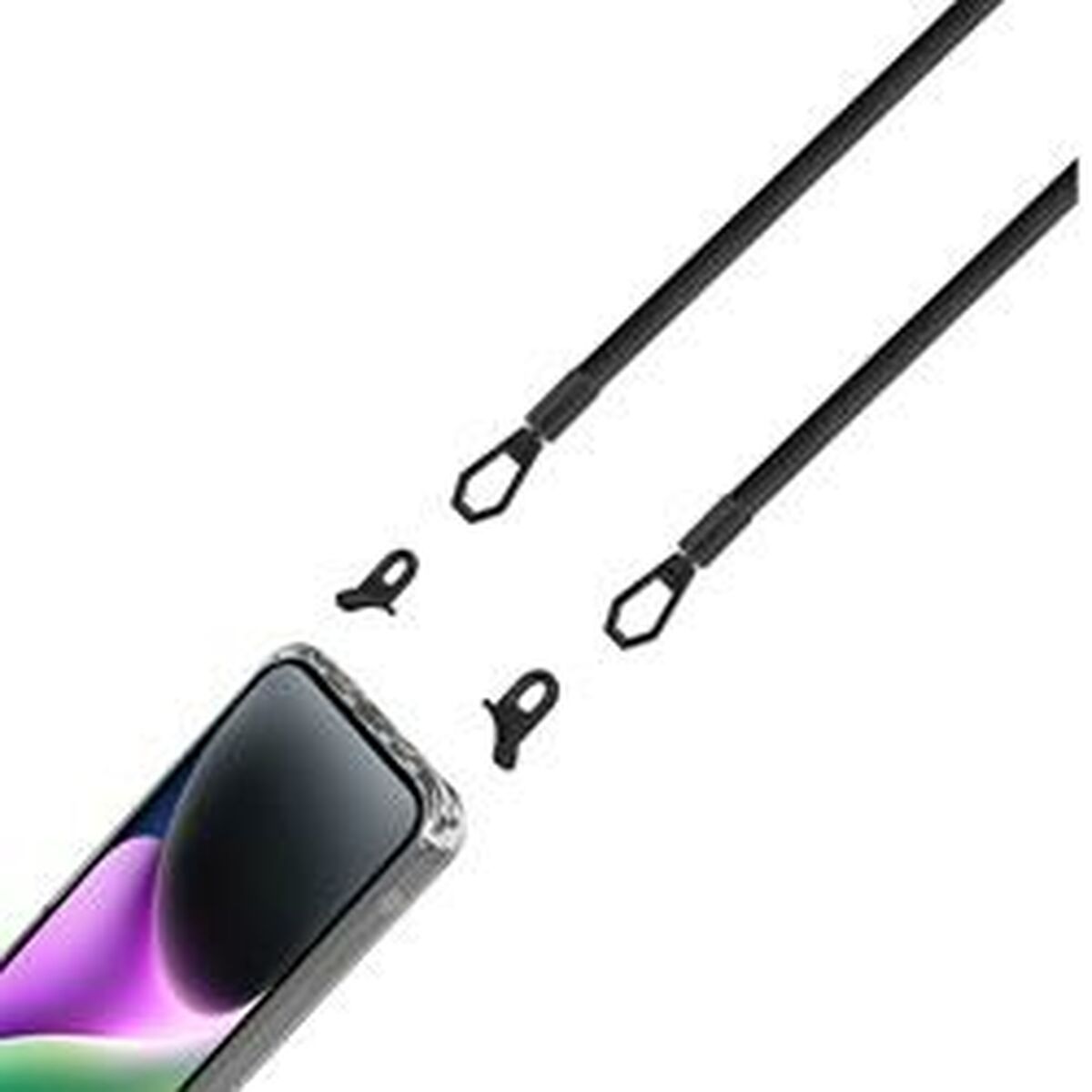 Celly iPhone 15 Pro Cep Telefonu Kılıfı Şeffaf