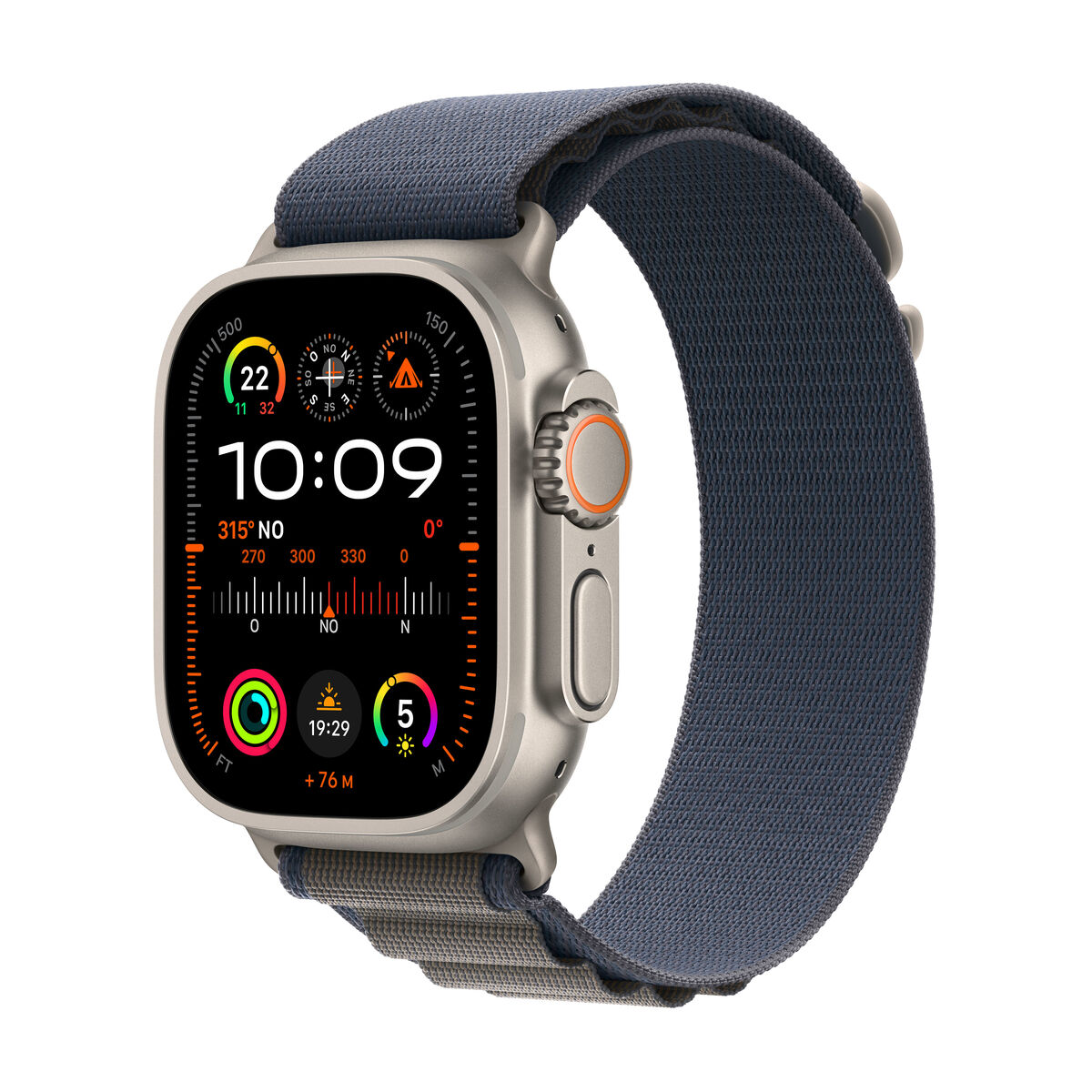 Умные часы WATCH ULTRA 2 Apple MREK3TY/A Синий Позолоченный 1,9 49 mm-2