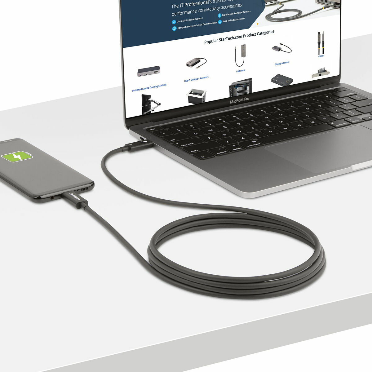 USB-C-кабель Startech A40G2MB 2 m-7