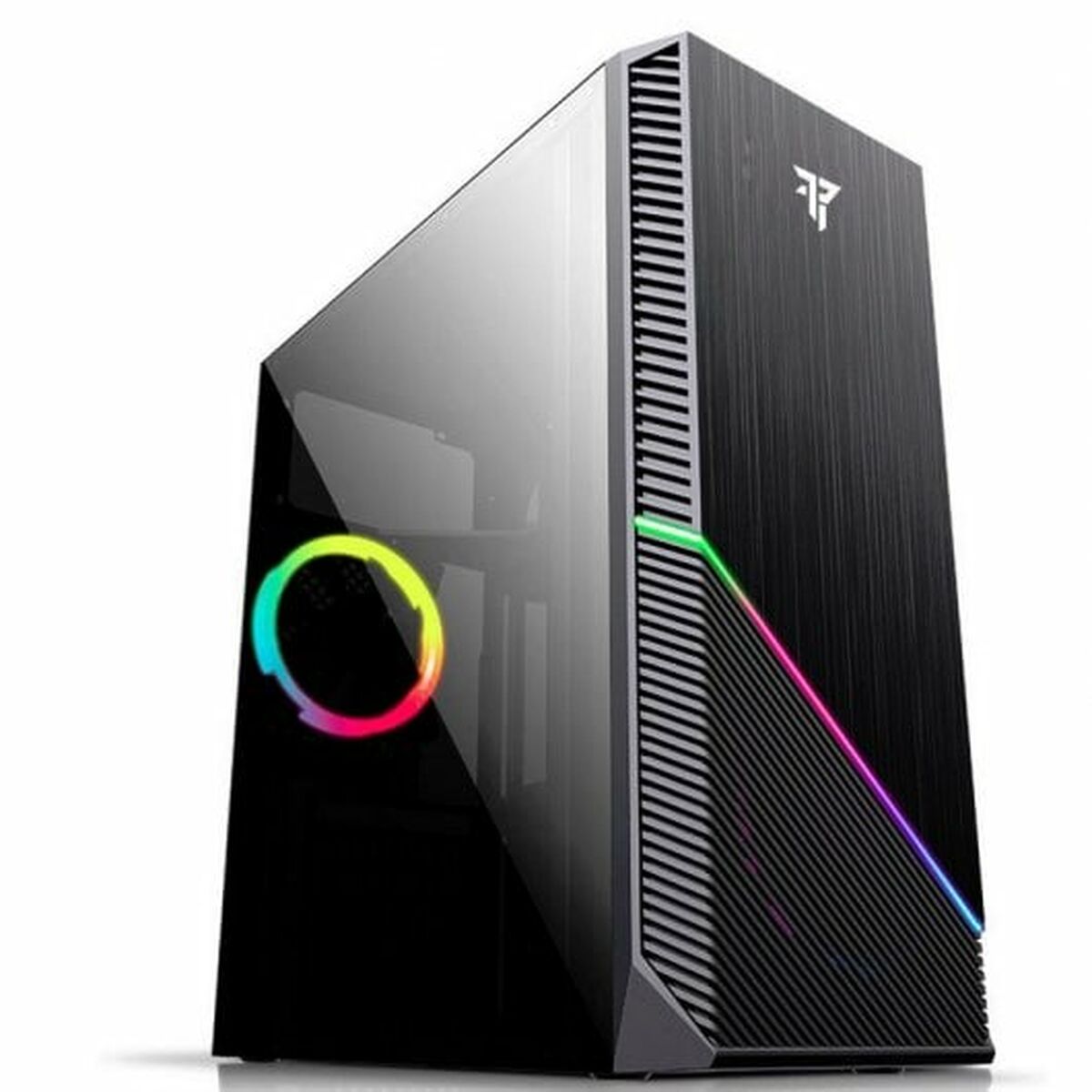 Жартылай мұнара блогы ATX Galileo Tempest TP-ATX-CS-SPEC Қара