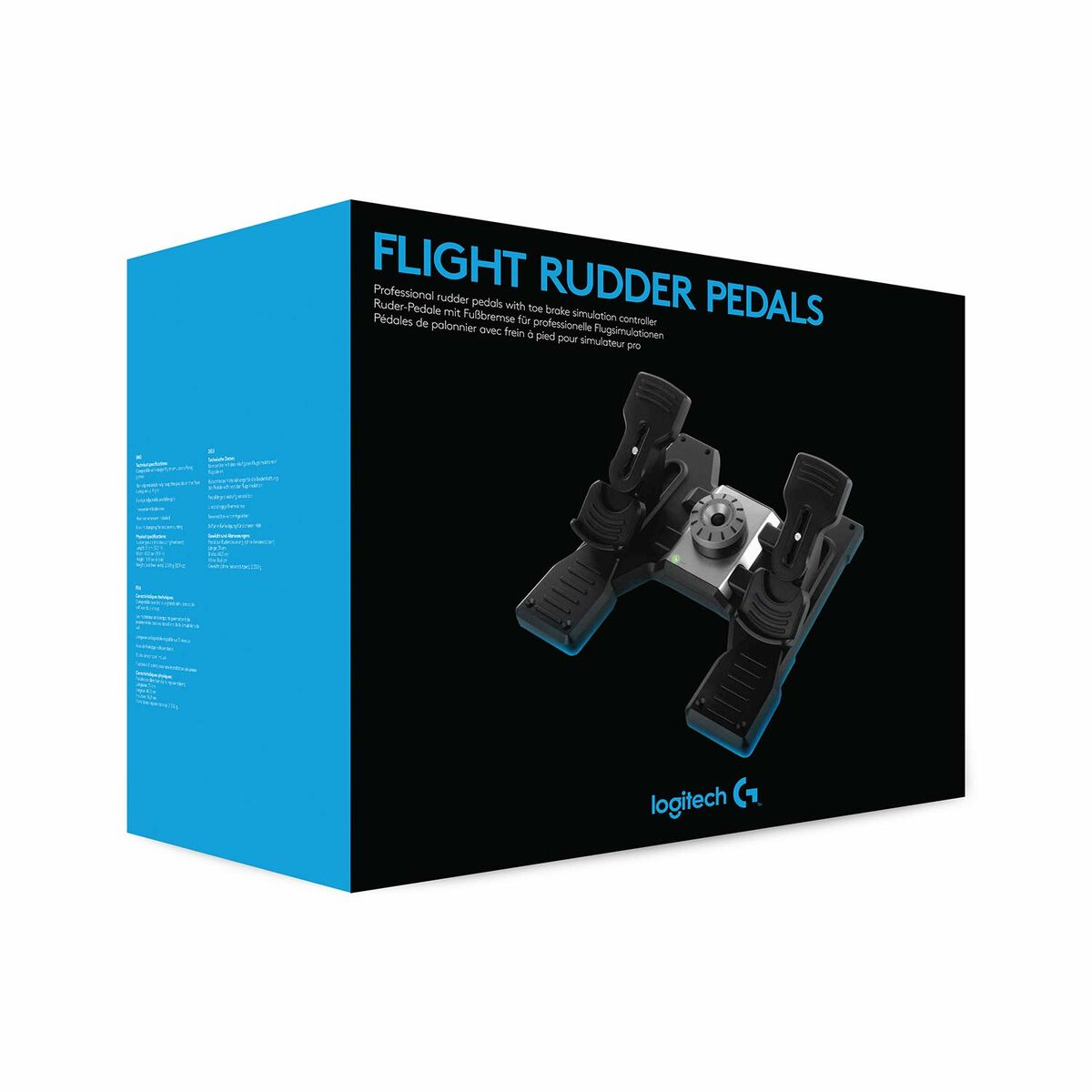 Педали Logitech G Saitek PRO Flight Rudder Pedals-3