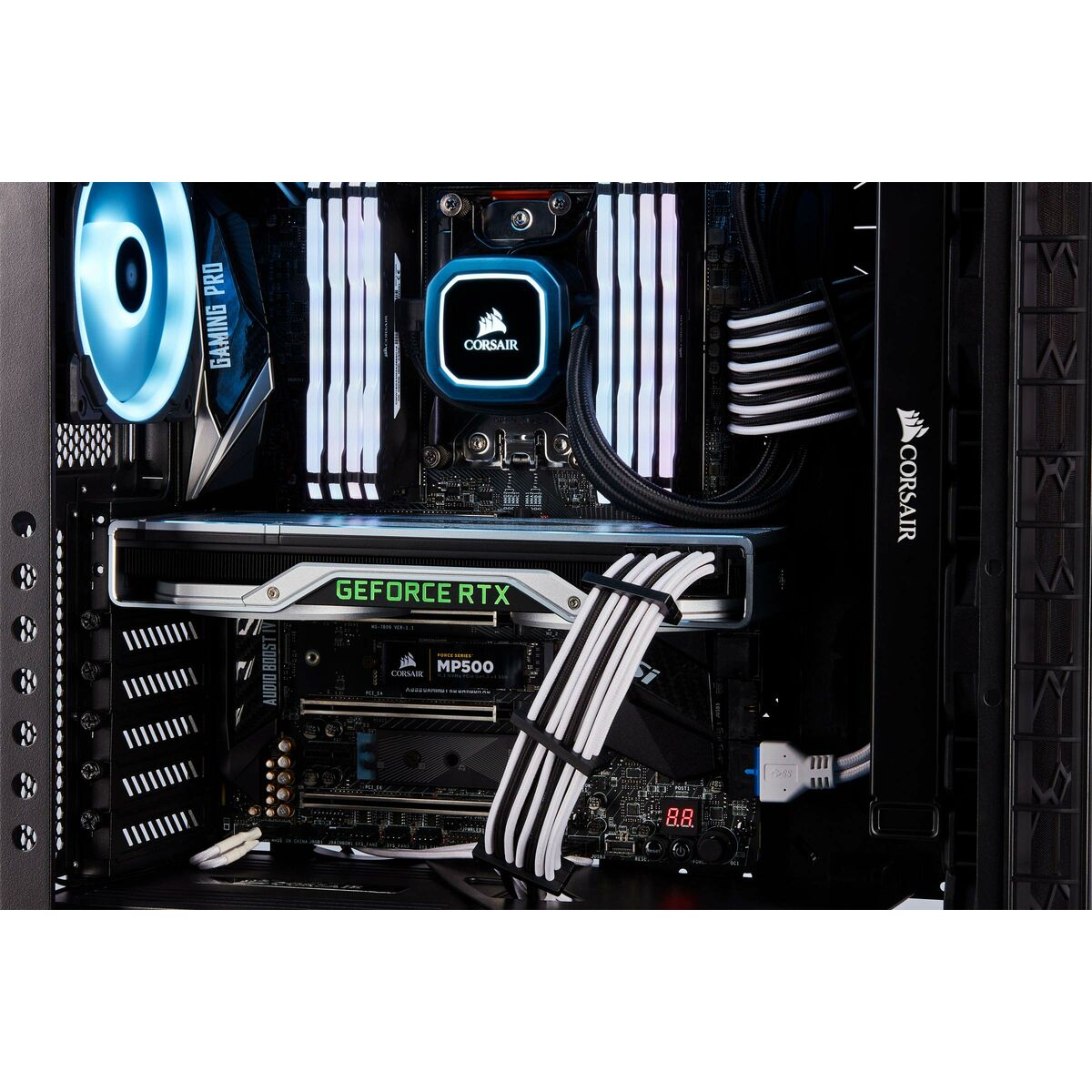 Кабель питания Corsair CP-8920245 Белый Папа Папа/Папа Straight-5