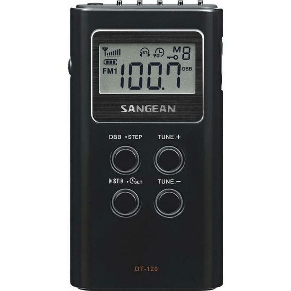 Портативное радио Sangean DT-210 Серебристый-5