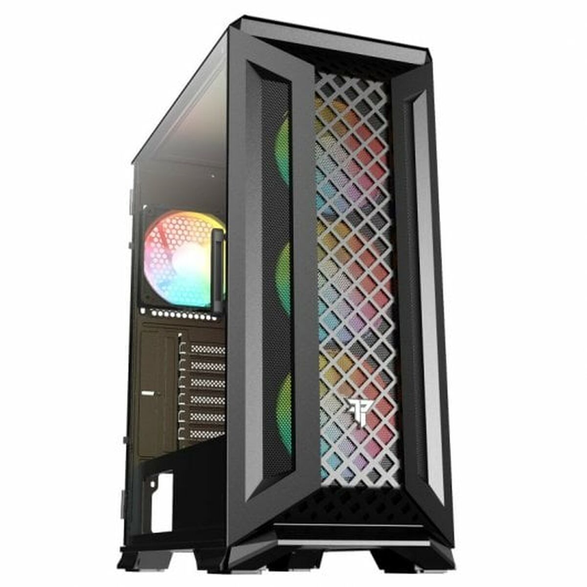 ATX Galileo Tempest TP-ATX-CS-MI Halbturm-Einheit Schwarz-2