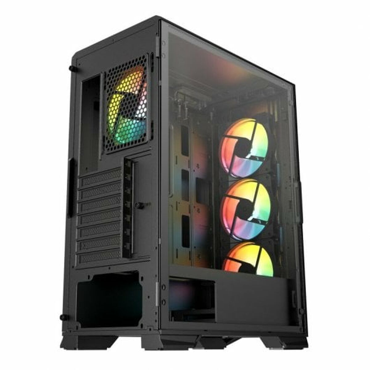 ATX Galileo Tempest TP-ATX-CS-MI Halbturm-Einheit Schwarz-4