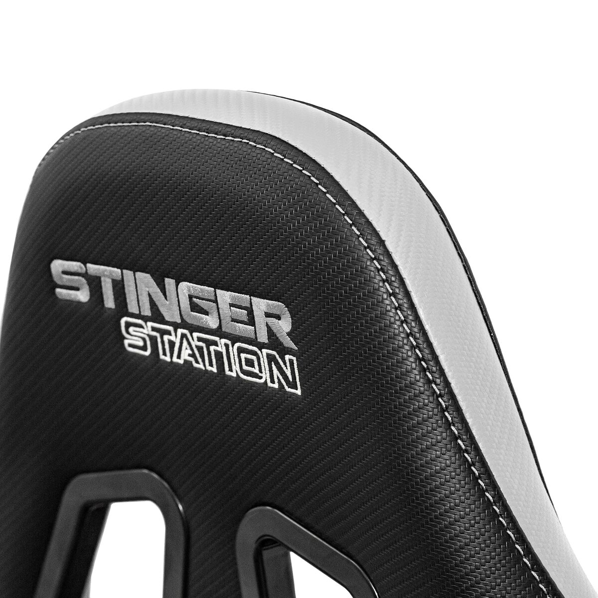 Стул Gaming Woxter Stinger Station Белый Чёрный Черный/Белый-3