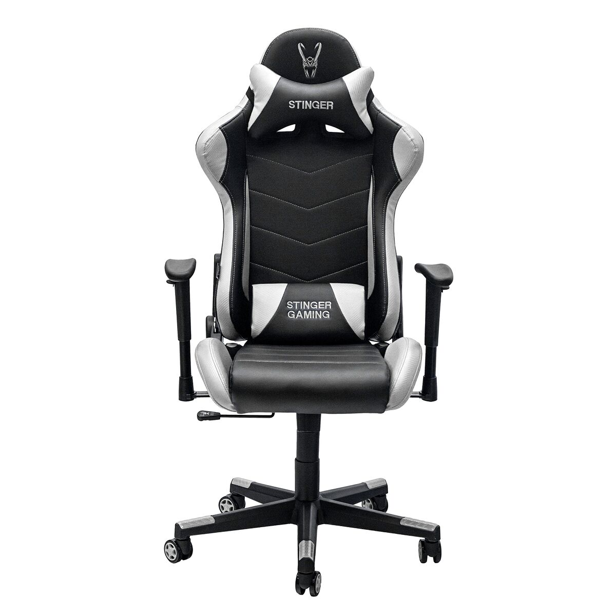 Стул Gaming Woxter Stinger Station Белый Чёрный Черный/Белый-7