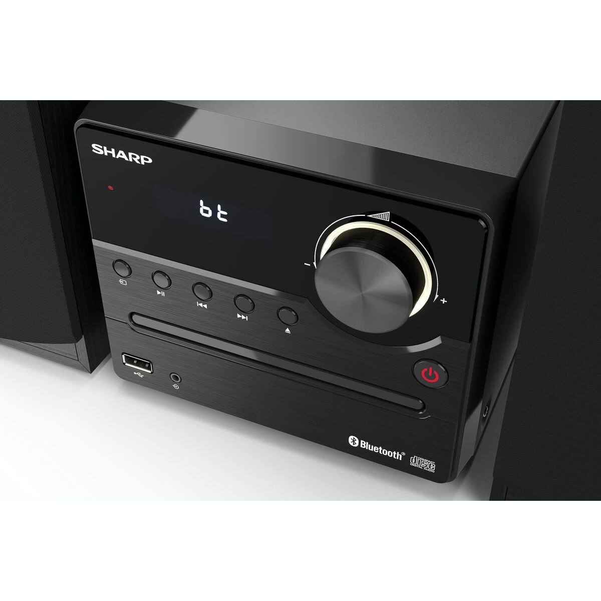 Мини музыкальный центр Sharp XL-B512(BK)-4
