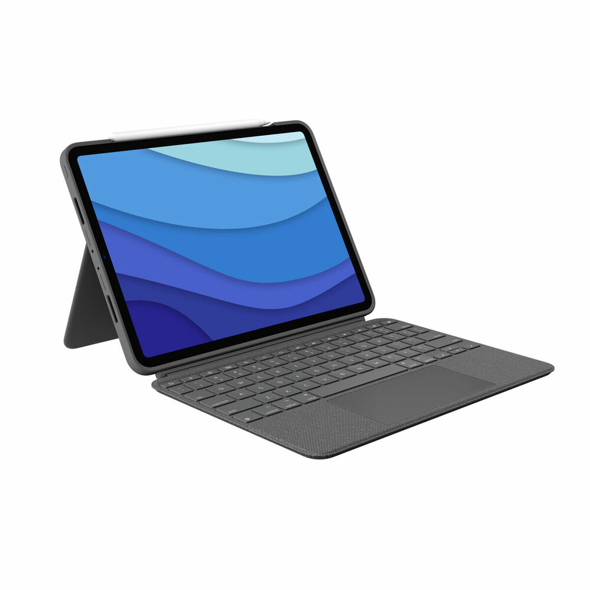 Чехол для iPad с клавиатурой Logitech iPad Pro 11 | iPad Pro 2020 11 Серый Испанская Qwerty QWERTY-2