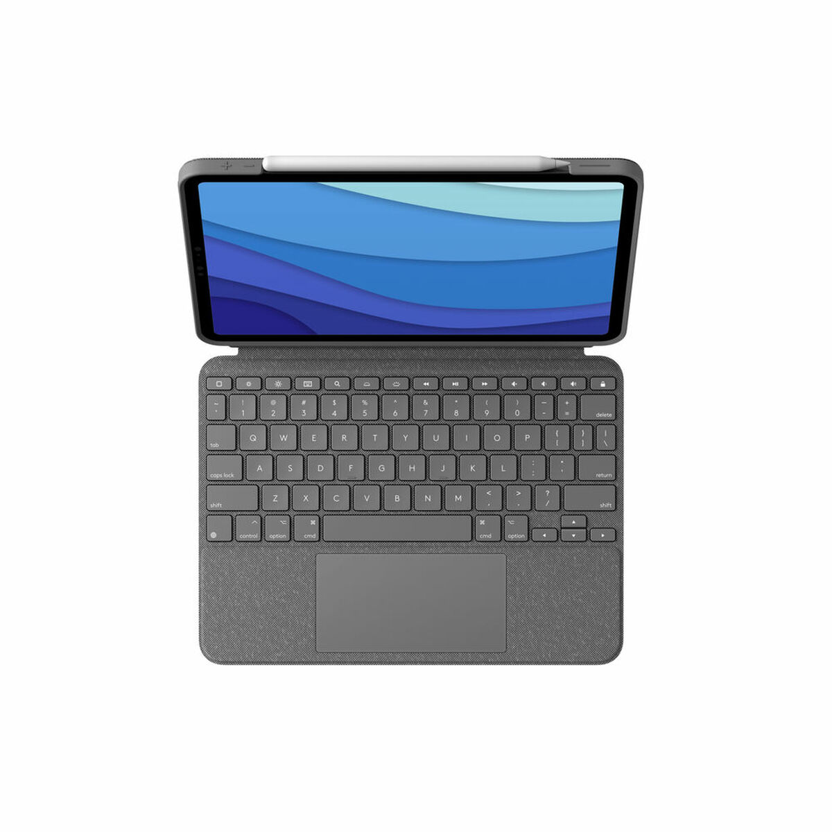 Чехол для iPad с клавиатурой Logitech iPad Pro 11 | iPad Pro 2020 11 Серый Испанская Qwerty QWERTY-3