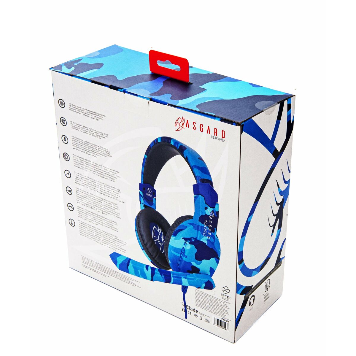 Headphones FR-TEC Blue-4