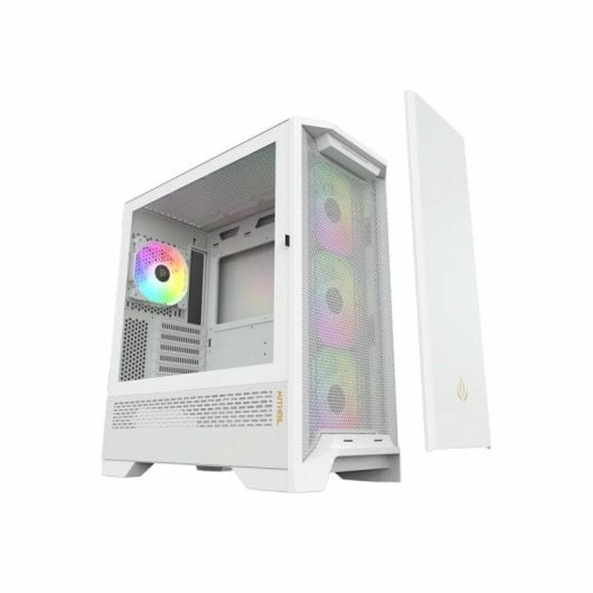 Блок полубашня ATX Galileo Forgeon Mithril Белый-5