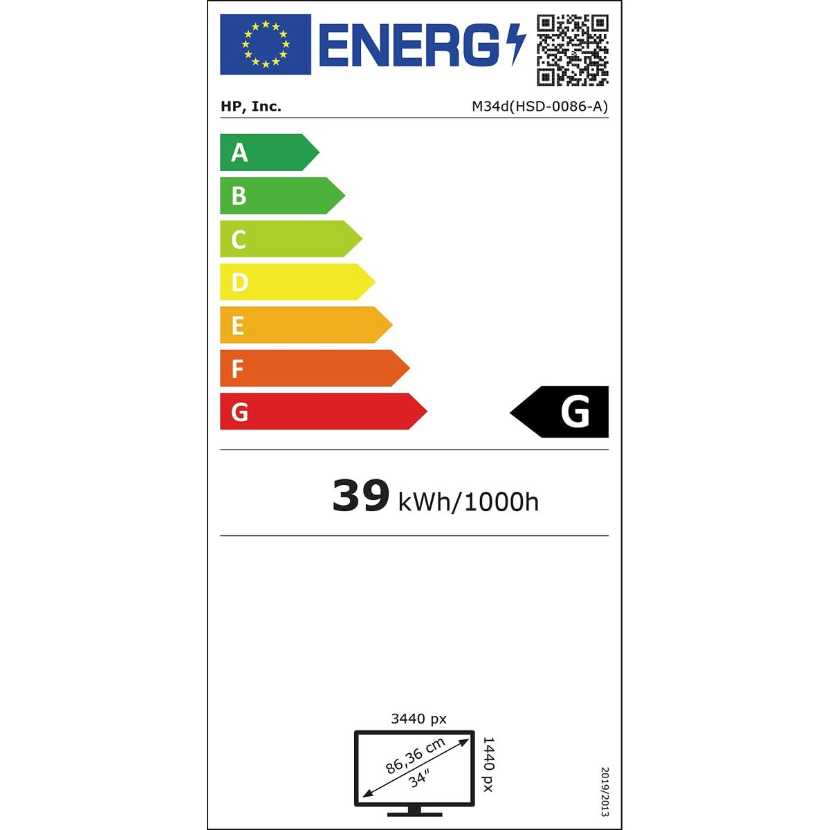 Монитор HP M34d 34 LED VA Flicker free 100 Hz-5