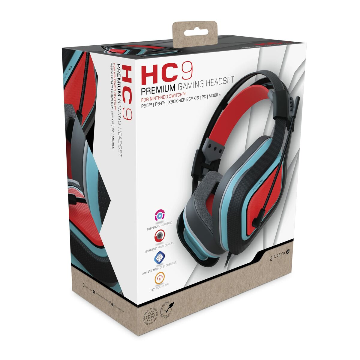Наушники GIOTECK HC9NSW-11-MU-2